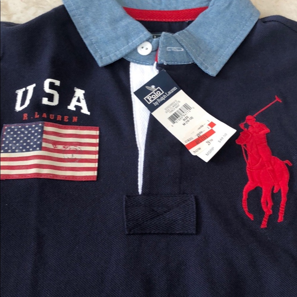 Polo Ralph Lauren boys polo shirt size M(10-12)